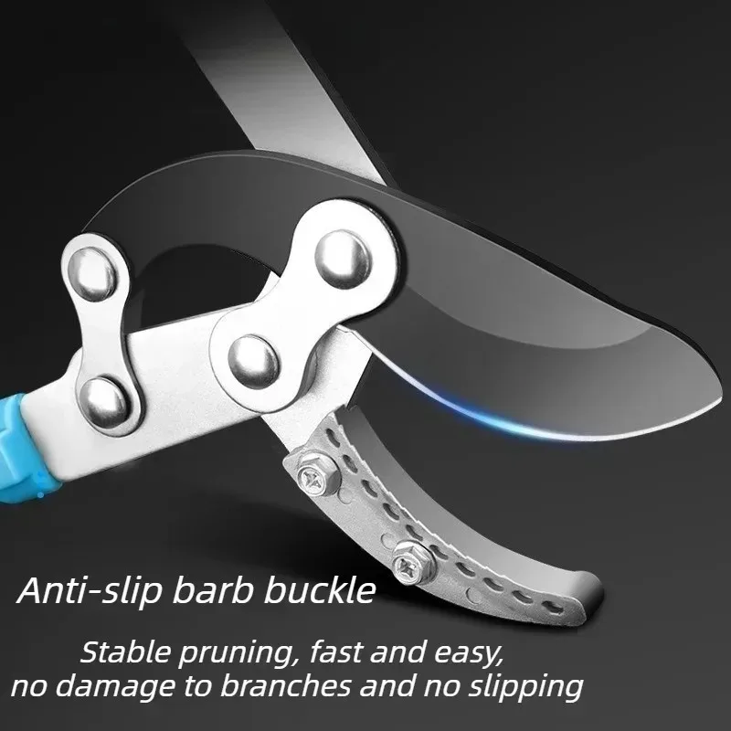 Telescopic Pruning Shears Wear Resistant Rust Proof Hedge Shears MultiFunctional Coarse Branch Scissors Garden Tool Accessories