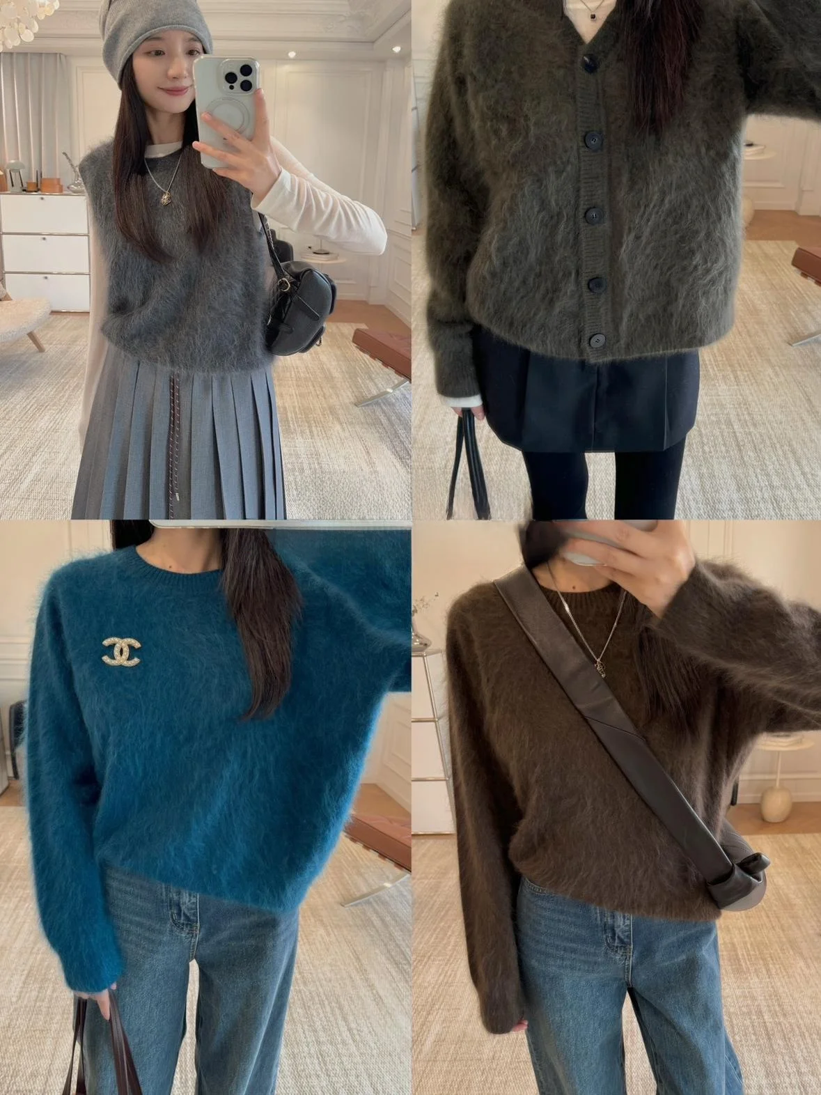 

Alaan Mountain Camere Waed Fce Island Precision Sl Встроенный вязаный жилет Открытый кардиган Женская мода