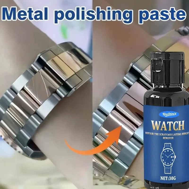Multi-Watch Polierpaste - Metallrahmen-Erneuerungscreme, Reparatur von Armband- und Bildschirmkratzern, Metallschmuck-Reparatur, Reparaturwerkzeuge & -sets