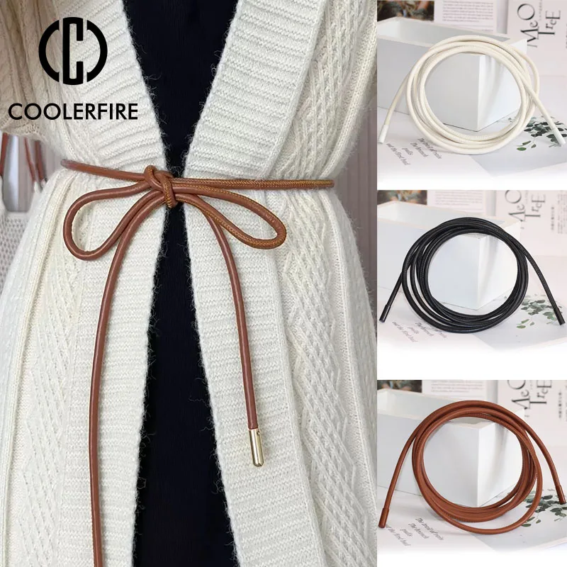 Women's Lace Belt Chain Belt Belts for Lady Belt for Women Fashion Elegant Women's Belts Strap for Dresses Without Buckle ZX013