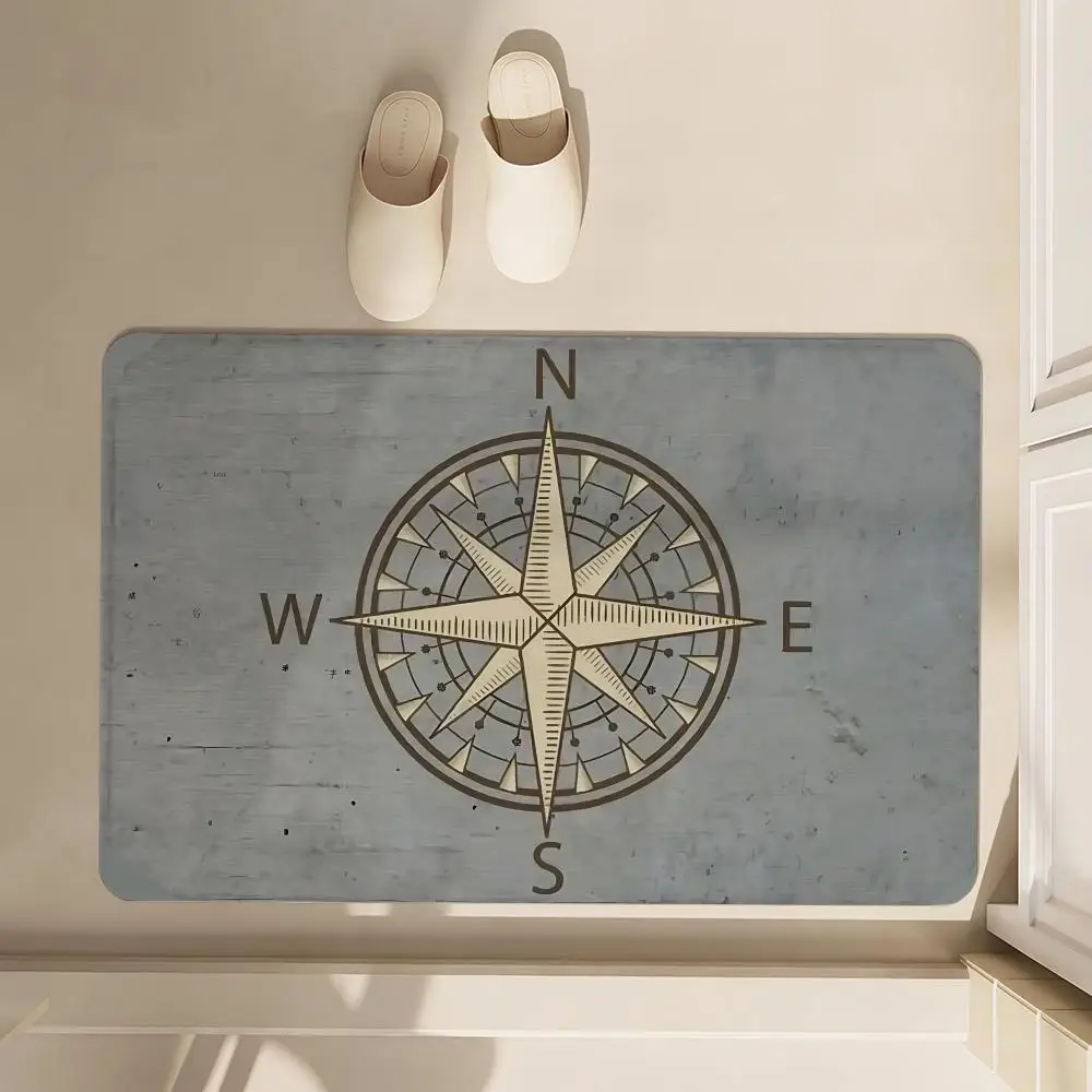 

Custom Boat Name Floor Mat Bathroom Soft Diatomaceous Mud FloorMat Bathroom Absorbent Mat,Bedroom Mat
