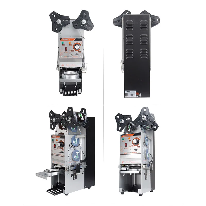 

Commercial Milk Tea Sealing Machine Tea Shop Automatic Soy Milk Drinking Tea Cup Plastic Sealing Packing Machine