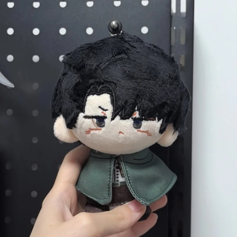 Attacco caldo su Titano Levi Ackerman Mikasa Ackerman Figura carina Peluche Ripiene di cotone Bambola Zaino Ciondolo Ragazzo Ragazza Giocattoli Regalo