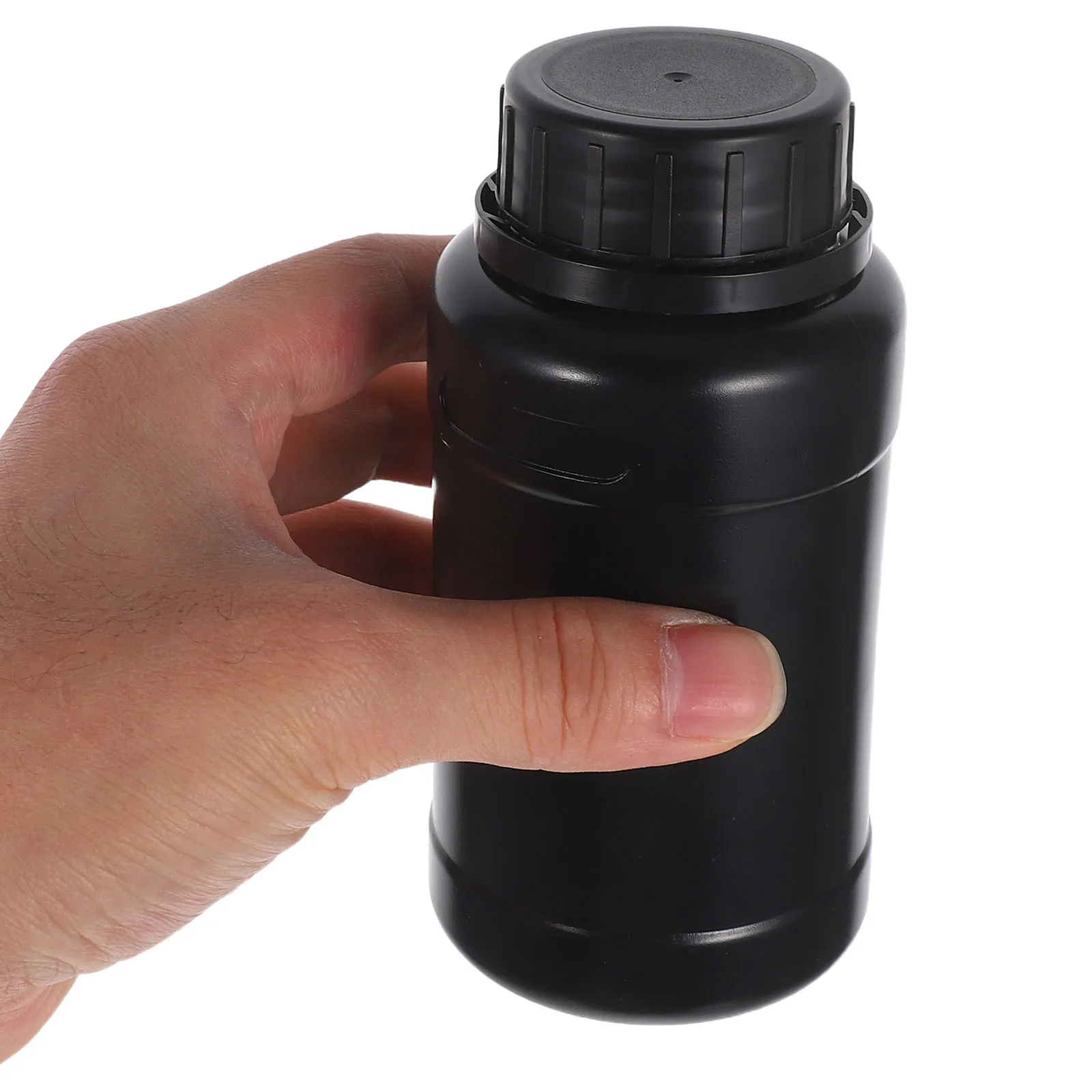 

12Pcs 250ml Lab Reagent Bottles Precise Markings Impact Resistant Leak Proof Screw Cap Wide Mouth Sample Vial Dispensing Bottles