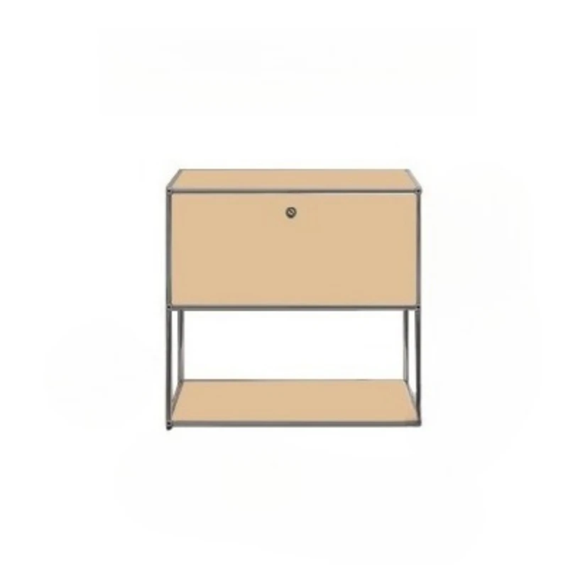 

Module combination Internet celebrity ins minimalist stainless steel storage locker