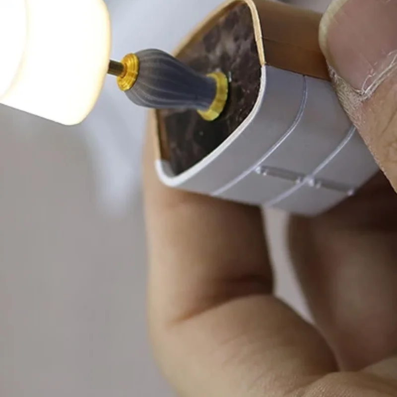 

Цельная детская подарочная игрушка 1:20, кукольный домик, мини-мебель, миниатюрная настольная лампа, модель кукольного дома, аксессуары «сделай сам»