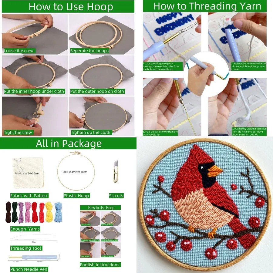 Diy Punch Needle Ki…