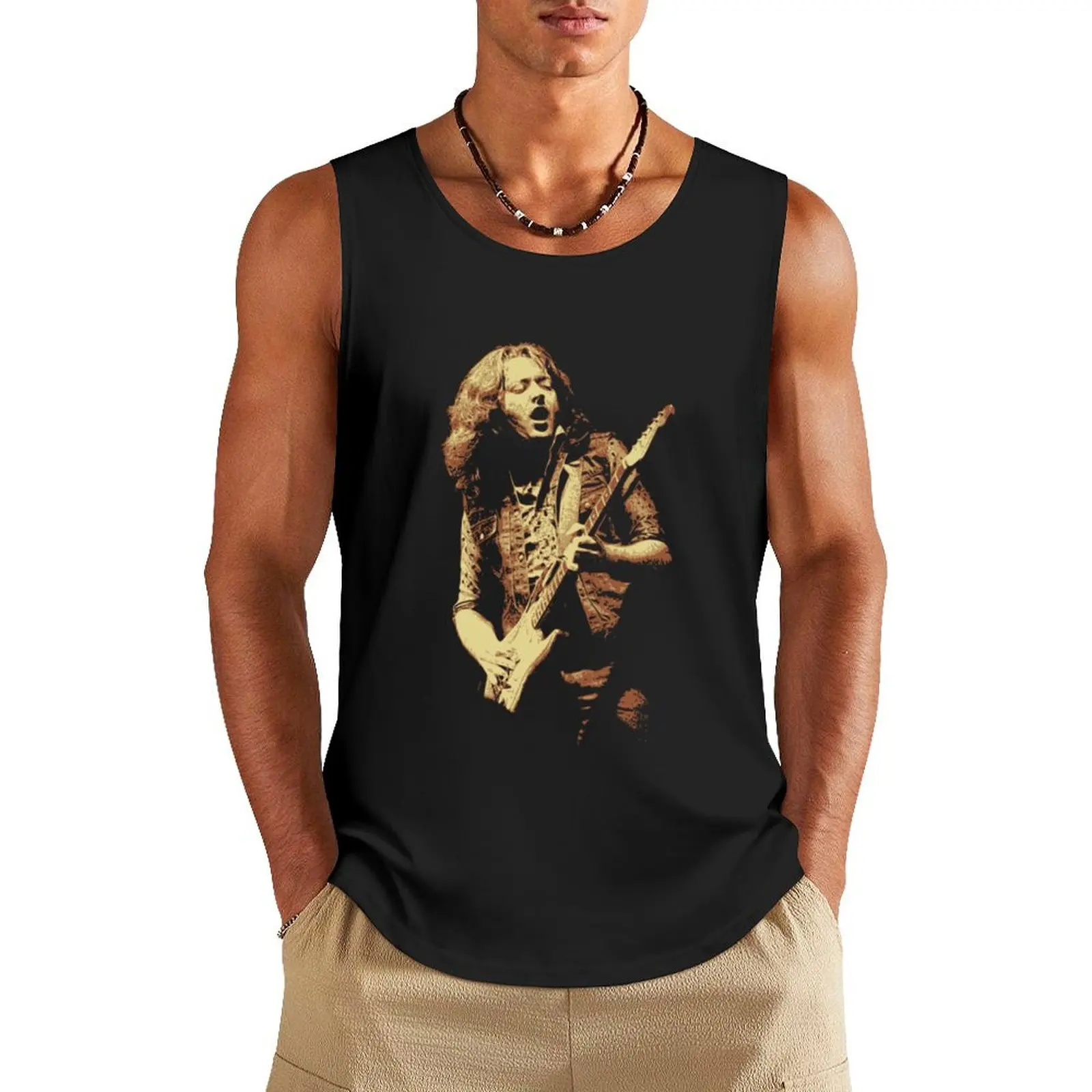 Rory Gallagher Tank Top anime clothes Sports shirt man