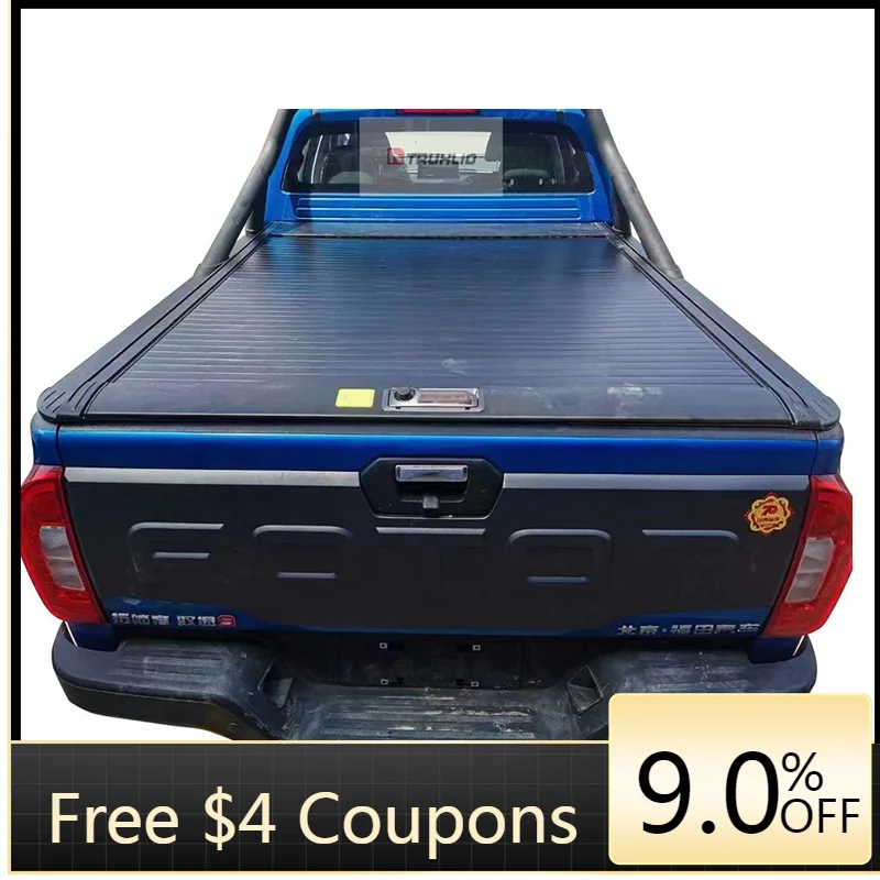 

Deren High QualityOEM/ODM Manual Roll-Up Tonneau Cover for Foton Tunland Models-Navara NP300 Pickup Ranger Size Fits