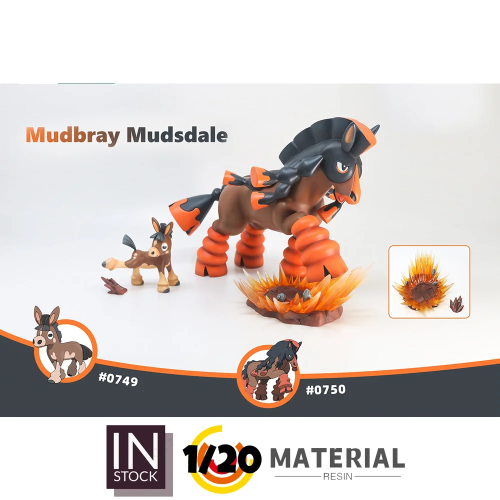 [PREORDER] 1/20 Resin Figure [YEYU] - Mudbray & Mudsdale