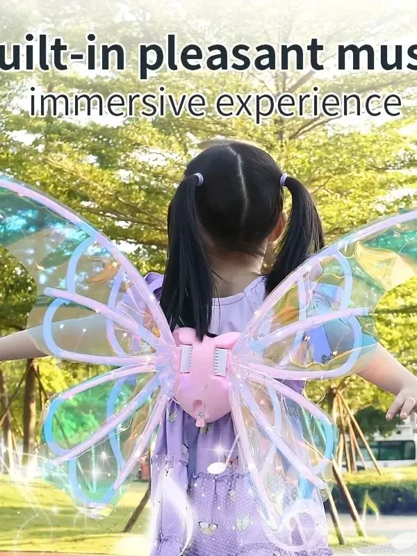 Im Dunkeln leuchtende LED-Schmetterlingsflügel, Weihnachtsgeschenk