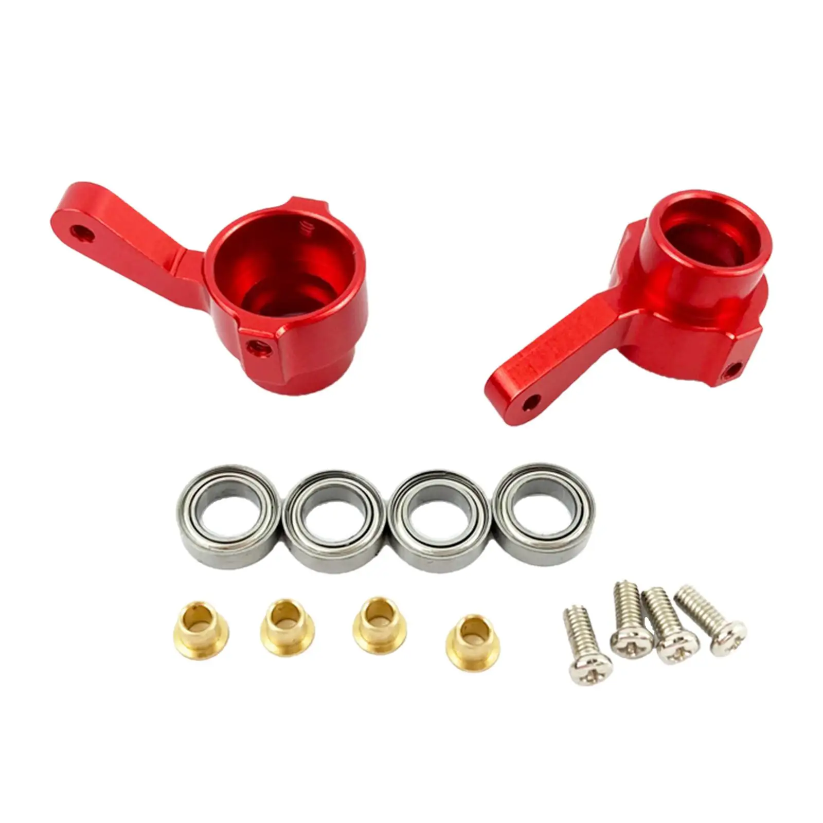 RC-Autoteile, Lenknabenträger und Aufhängungsarme aus Metalllegierung, Upgrade-Set für MN Series 1 10 Crawler Buggy