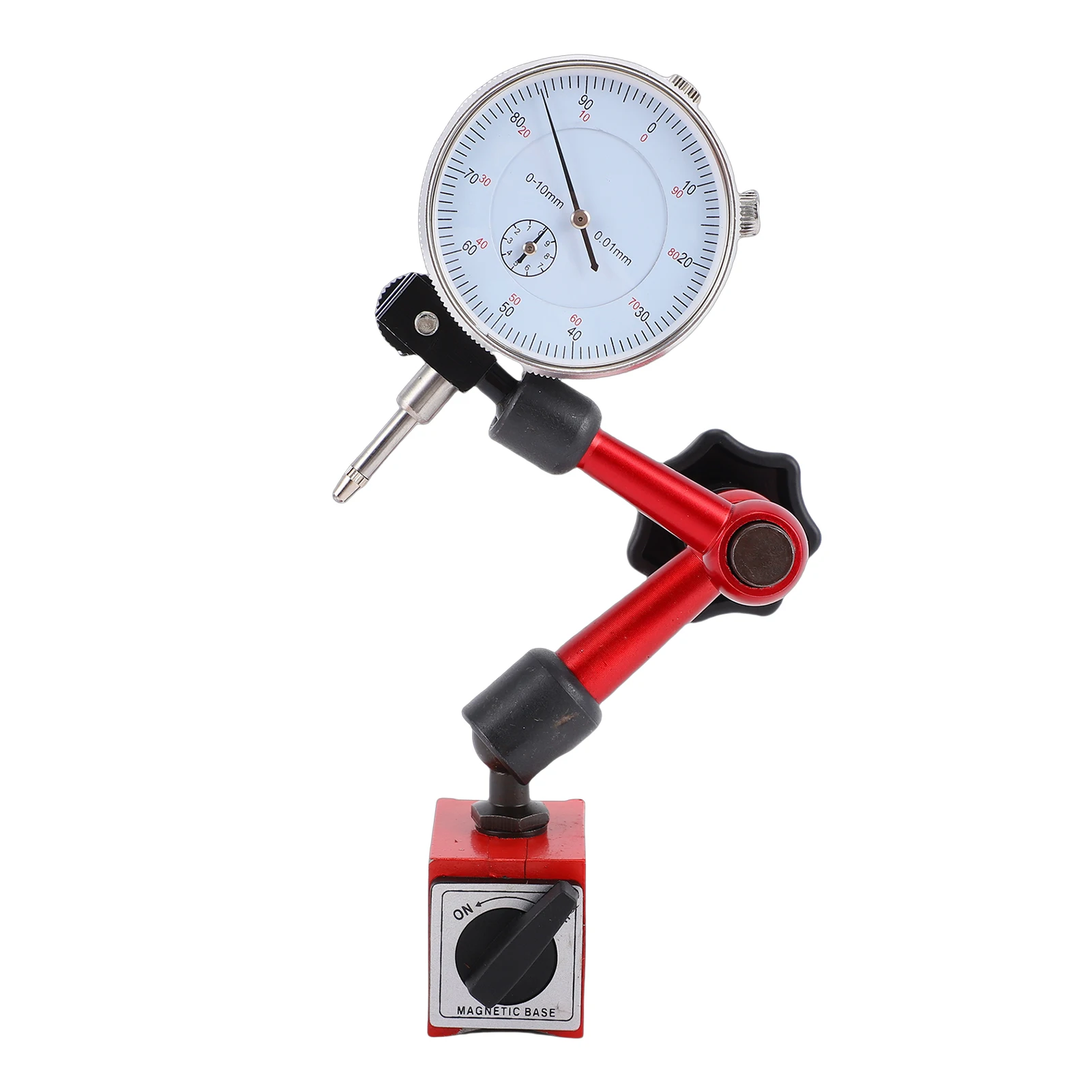 

Ударопрочный индикаторный часомер для измерения отверстий, магнитное основание с V-образным пазом, микрометр 0,01 мм, измерительные инструменты, комплект рычажного индикатора