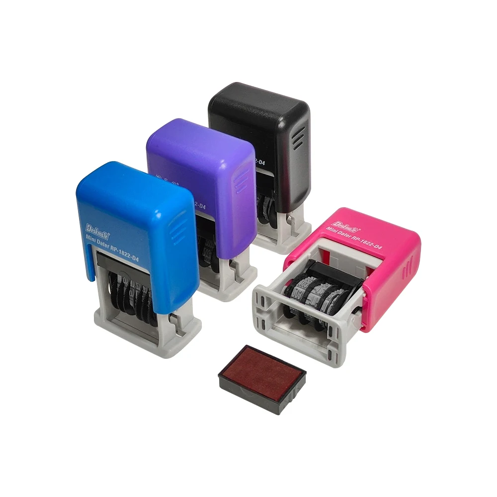 ختم تاريخ التحبير الذاتي القابل للتعديل لسكرابوكينغ نص مخصص dd مم yyyy للترميز #4