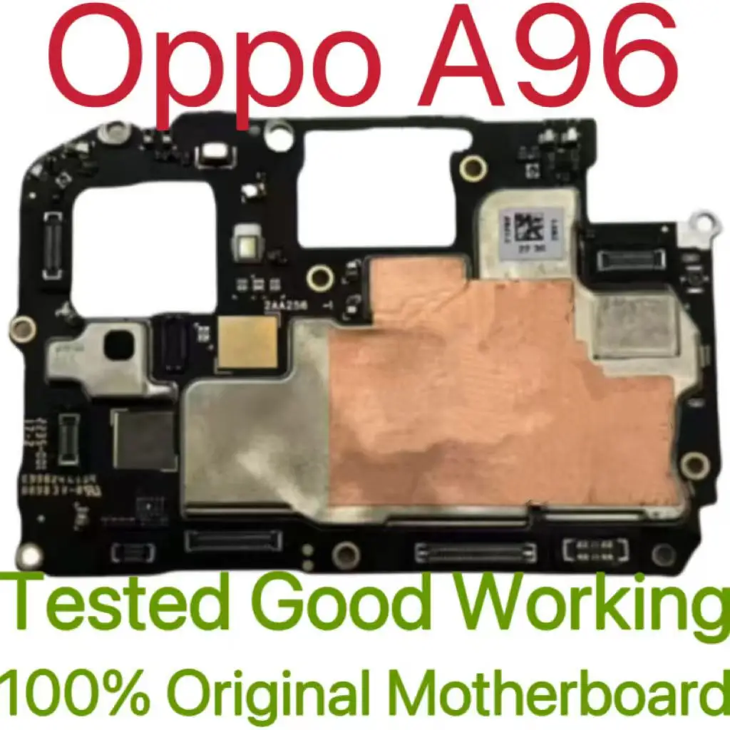Global Versie Originele Ontgrendeld Moederbord voor Oppo A96 Goed Werk Volledig Getest Circuit Plaat Hoofd Logic Board voor Oppo A96