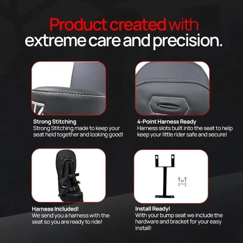 مقعد عثرة ساخن 2025 متوافق مع Can X3 - سهل التركيب |   مقعد القفز |   مقعد عثرة للأطفال - حزام وجميع أجهزة التركيب