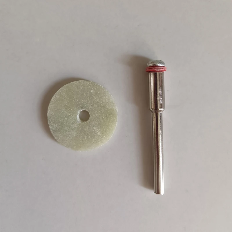 16mm 20mm Schleifkopf Polierscheibe Kleine Schleifscheibe Spiegelschleifstein 3mm und 2,35mm Stäbe – Detail 1