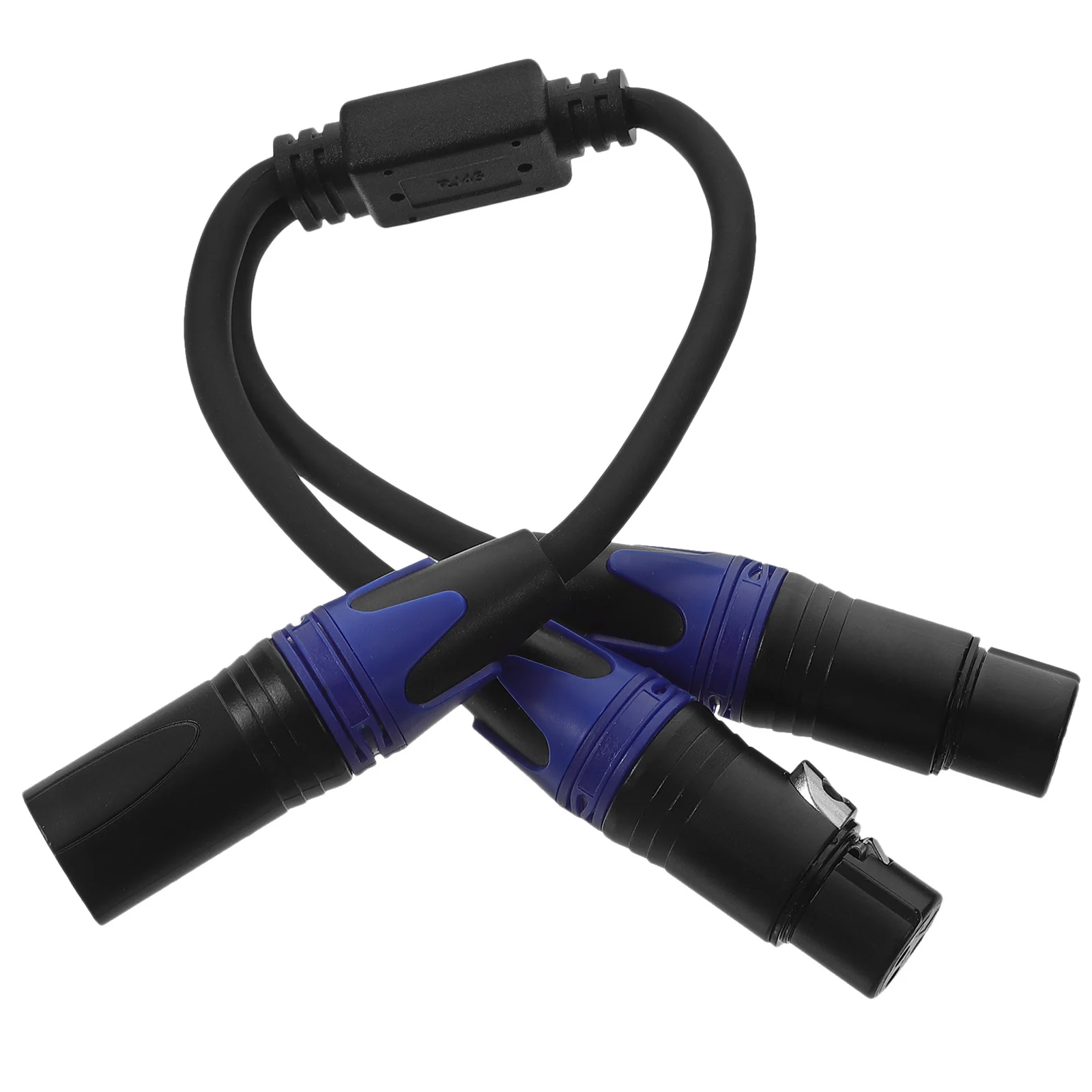 

Xlr Splitter Cable Male To 2 Female 3 Pin Microphone Audio Cord Washable For Live Sound Recording Studio Equipment High-Fidelity