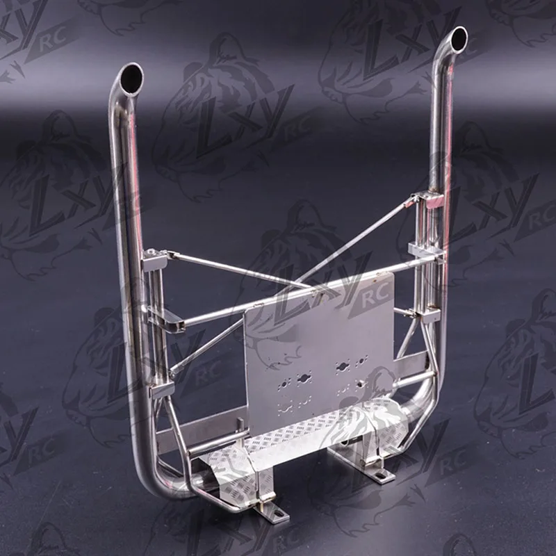 

Масштаб 1:14, металлические аксессуары для обновления выхлопных газов для радиоуправляемого грузовика Tamiya SCANIA R730 R620 R470