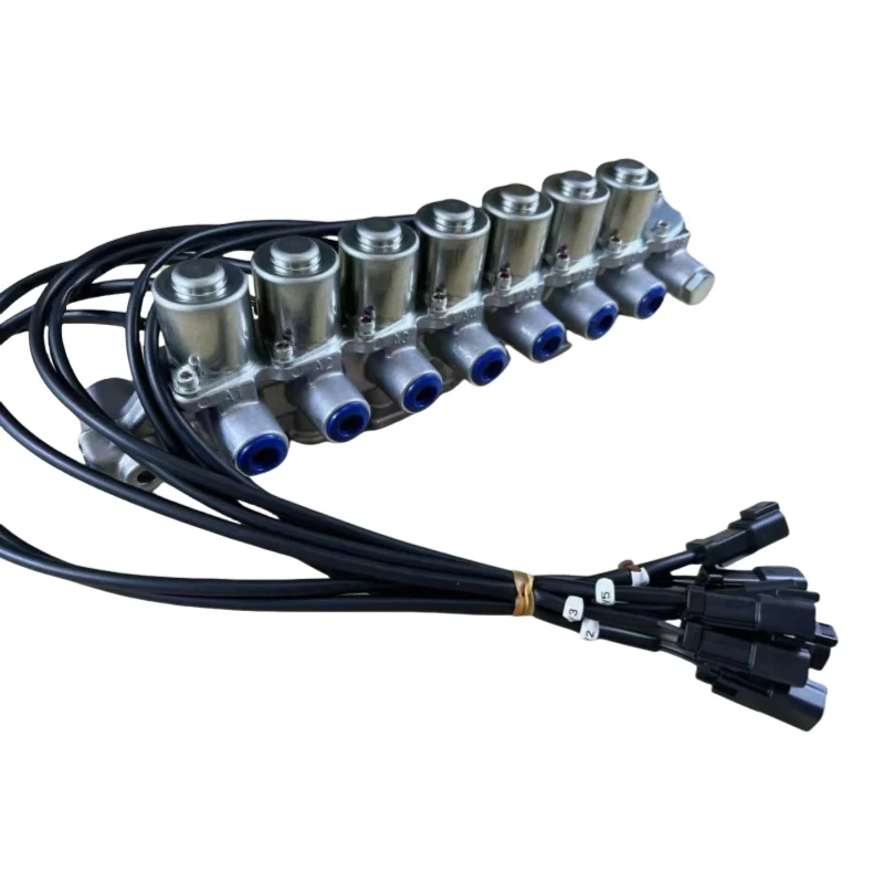 20Y-60-56270 Solenoid Valve Assembly Components for Excavator Solenoid Valve PC200-10MO PC210-10MO PC240-10MO