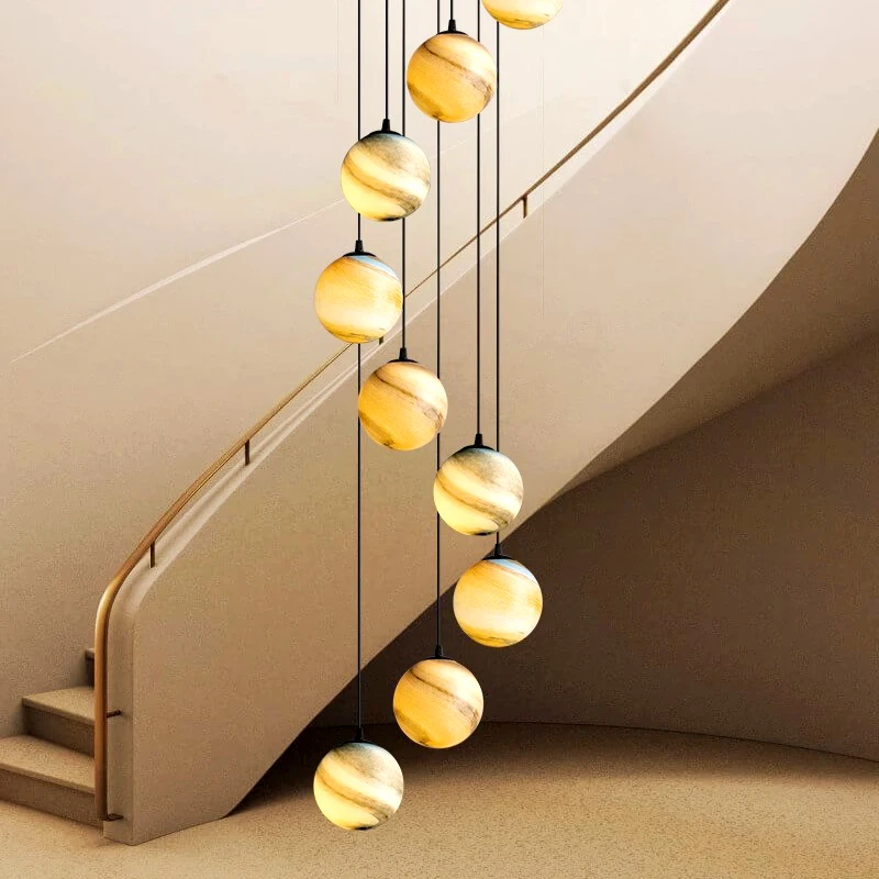 Modern home decor led lights pendant light lamps for living room led Chandeliers for dining room hanging light indoor lighting image 6