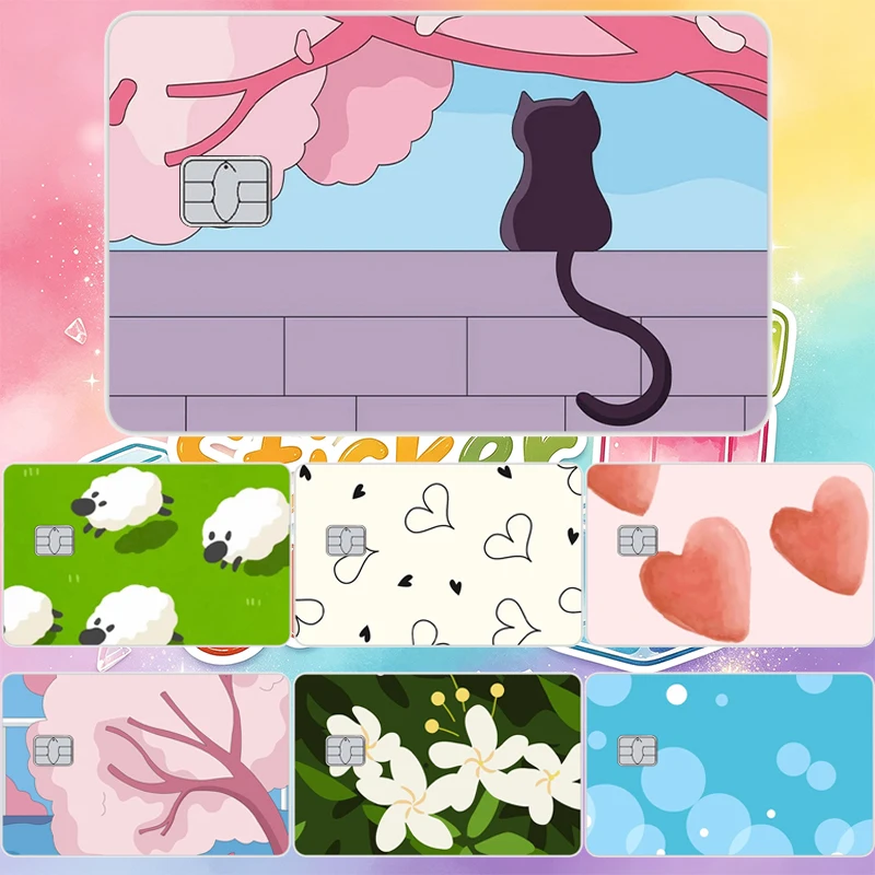Supply Florist - Cute Sakura Black Cat Sheep Heart