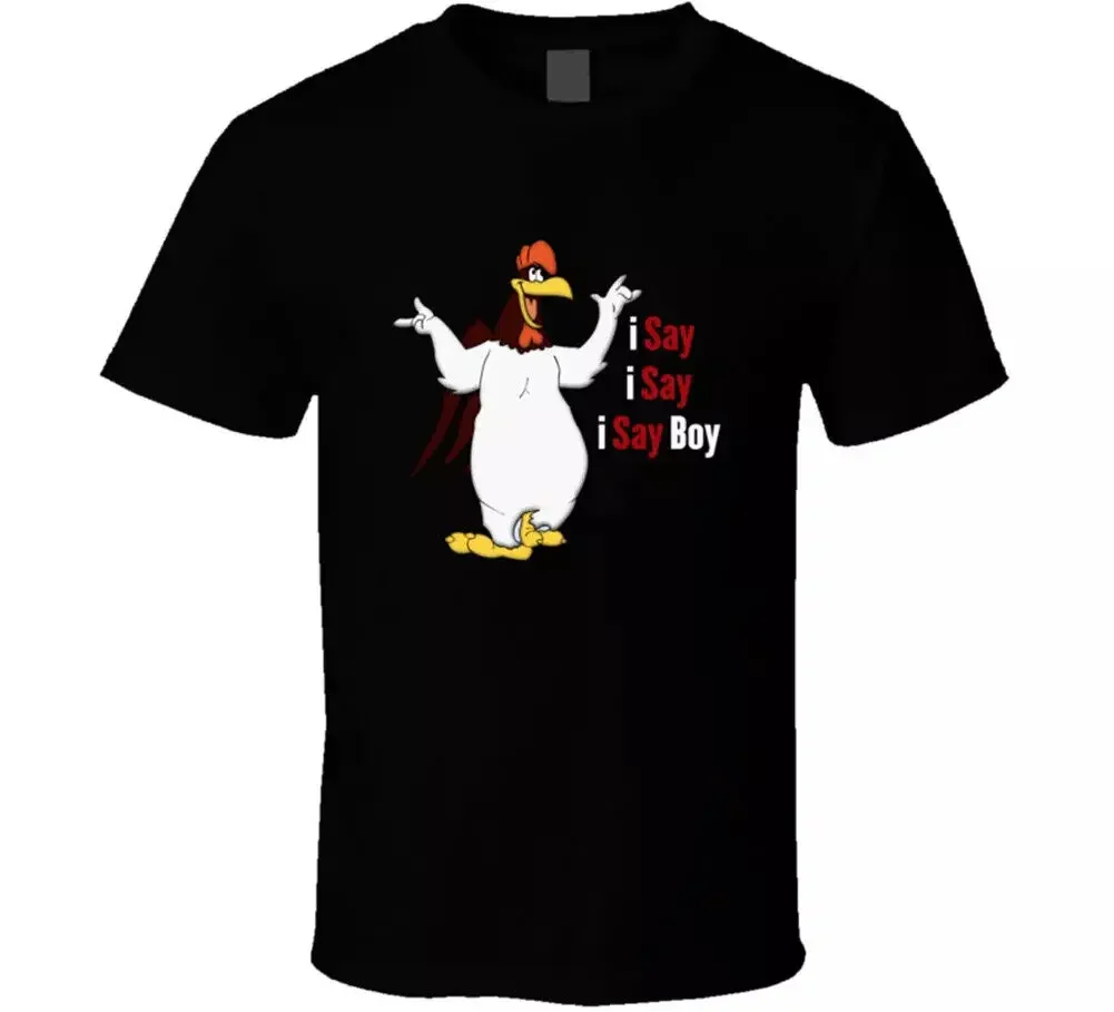 Rooster Foghorn Leghorn 올드 스쿨 만화 레트로 티셔츠, 티 선물