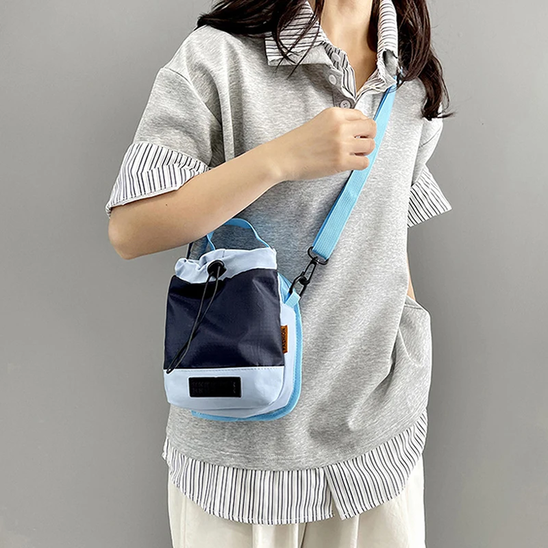 

Цельная сумка через плечо на шнурке, портативная сумка для спорта на открытом воздухе, езды на велосипеде, сумки для бутылок с водой, мобильная чашка для воды, универсальная сумка