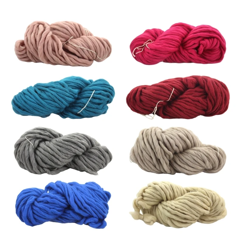 

F68D Soft And Sturdy Wool Yarn Excellent For DIY Gift And Home Projects