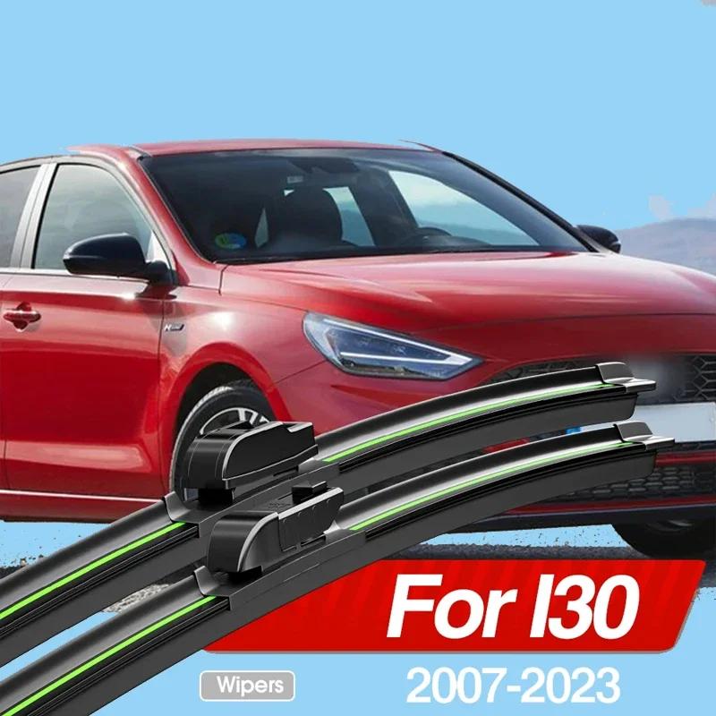 

For Hyundai I30 2007-2023 Front Windshield Wiper Blades 2x Windscreen Window Accessories 2009 2010 2012 2013 2015 2016 2017 2018