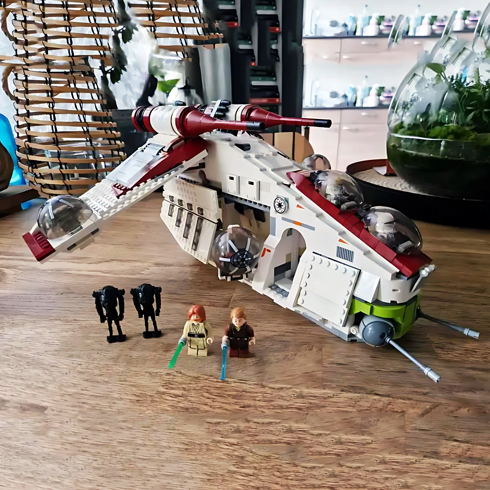 우주 시리즈 우주선 모델 빌딩 블록, 벽돌 장난감