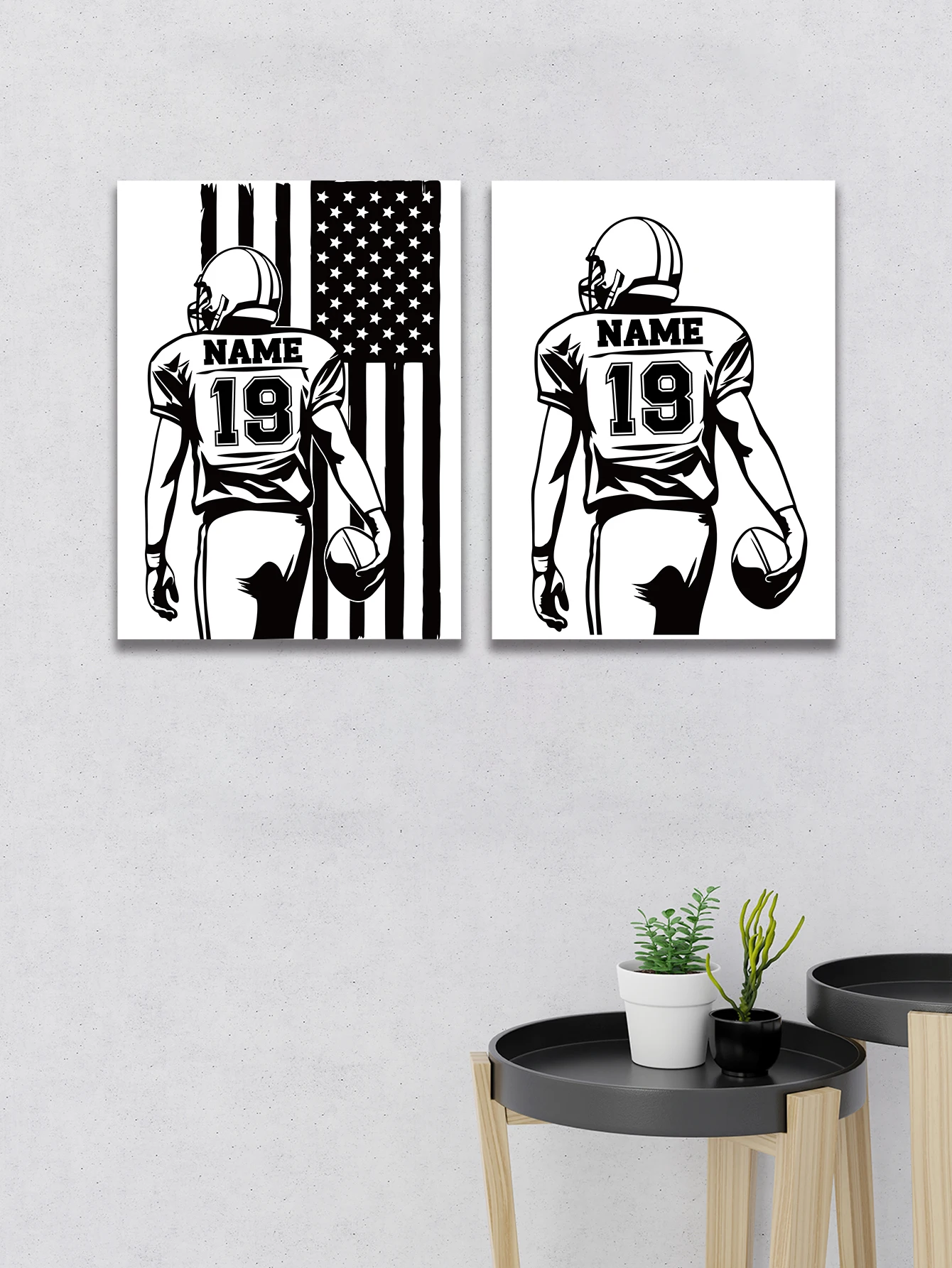 

1PC No Frame Frameless Customized Picture Canvas Painting Unique Ideal Gifts Him Her Anniversaries For Bedroom Decor