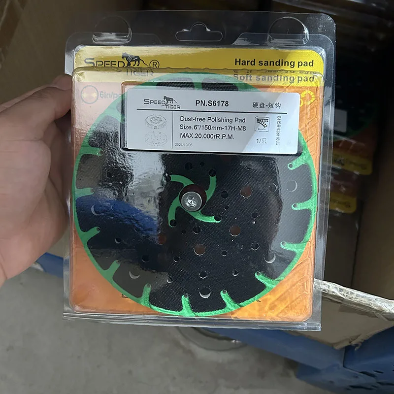 

Accessories for FESTOOL grinding machine, base grinding disc, 6-inch 150mm, 48 hole grinding tray, back velvet self-adhesive