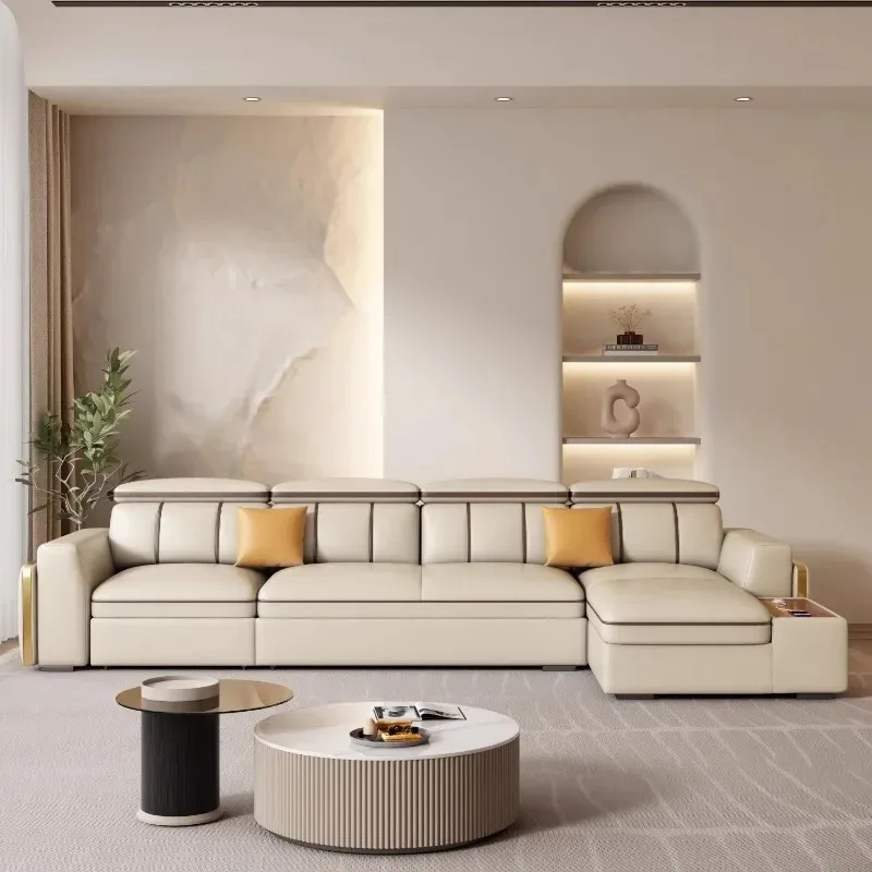 

Loveseat Beige Recliner Sofa Strong Armrest Design Relax Oversized Electric Sofa Apartments Luxury Divano Intelligente Furniture