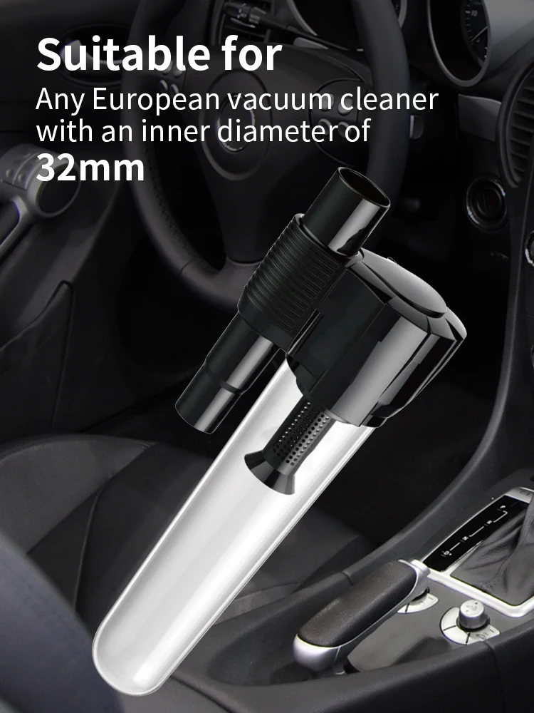 توربو الغبار اعتراضية 32 مللي متر الإعصار فاصل مكنسة كهربائية تصفية مجمع الغبار مكنسة كهربائية الملحقات #5