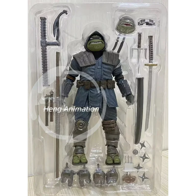 أنيمي نينجا السلاحف البهجة كيرو بيتزا المومياء آخر الساموراي عمل نموذج لجسم الكركدن رئيس VS وجه خنزير #2