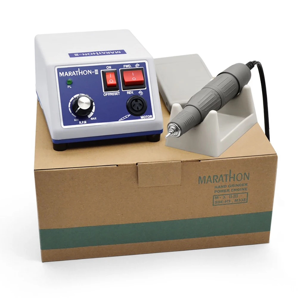 

35000 RPM Dental Hand Grinder Electric Dental Lab Drill, Multi-Functional Nail Drill & Engraving Machine, Dentist Tools