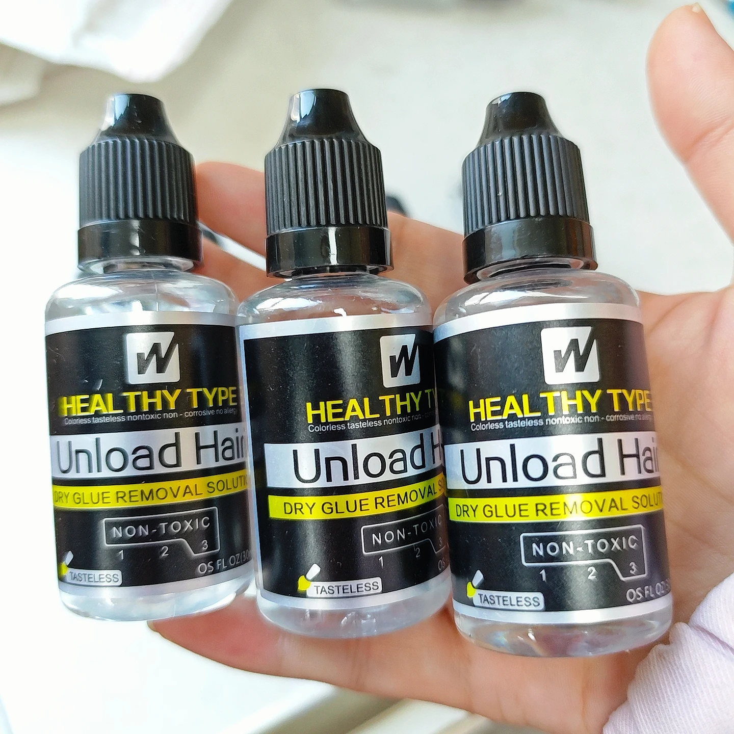 Оптовая продажа, 10 шт., средство для удаления клея для парика, 30 мл, средство для удаления клея для волос, парик для кружевного склеивания, лента для утка кожи, профессиональное наращивание волос