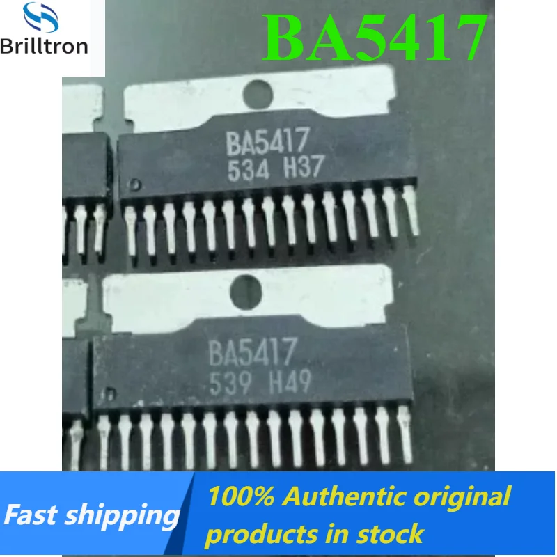 5-20PCS New BA5417 ZIP-15 ROHM Audio Amplifier Chip Brand New Original in Stock , Fast Shipping.