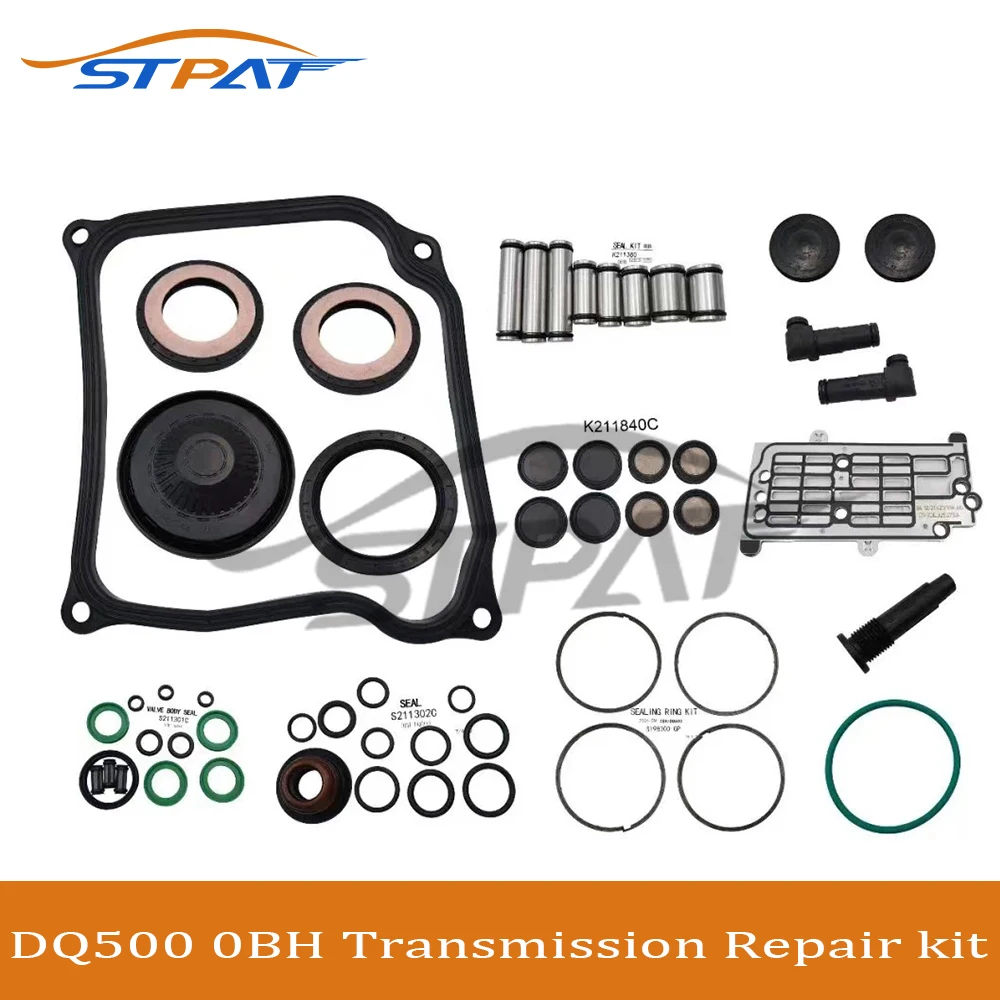 

STPAT DQ500 0BH DSG Automatic Transmission Repair Kit Seal Tube &Piston Kit & Seal Kit For AUDI VW