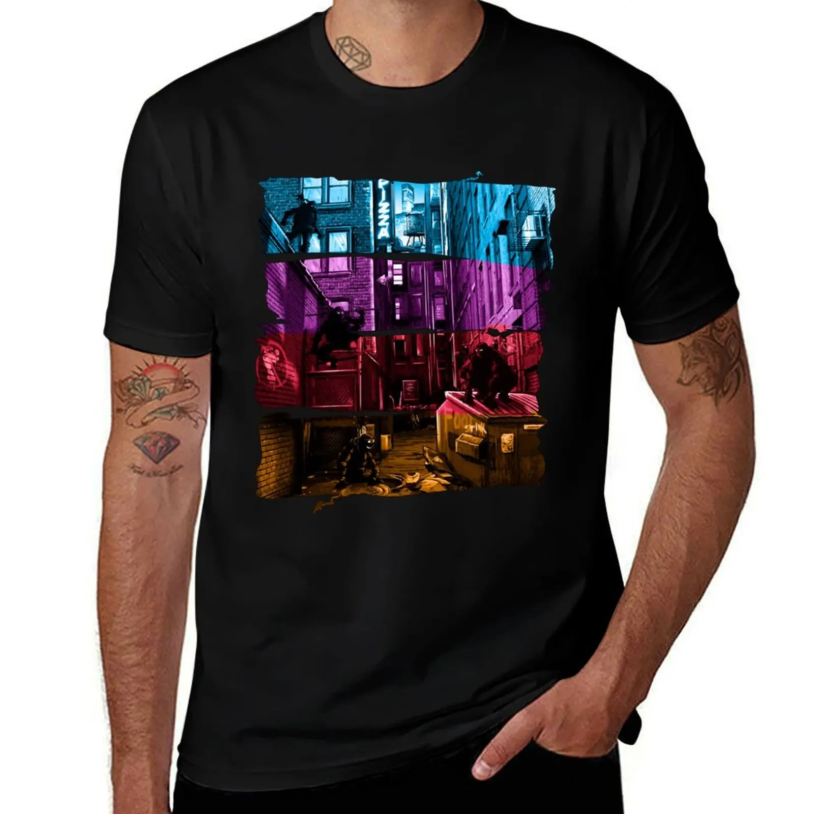 Anchovy Alley T-Shirt Quick Dry Training Short Sleeve Tee T-Shirt