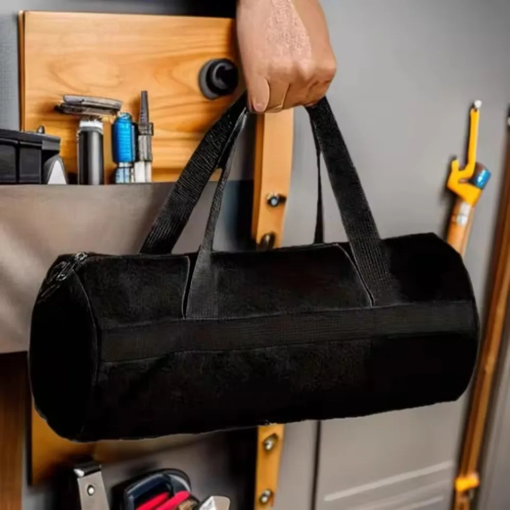 Camping-Werkzeug-Aufbewahrungstasche, große Kapazität, zylindrische Zeltstift-Tasche, leichte Zeltstift-Bodennagel-Haltertasche für Outdoor-Camping – Detail 4