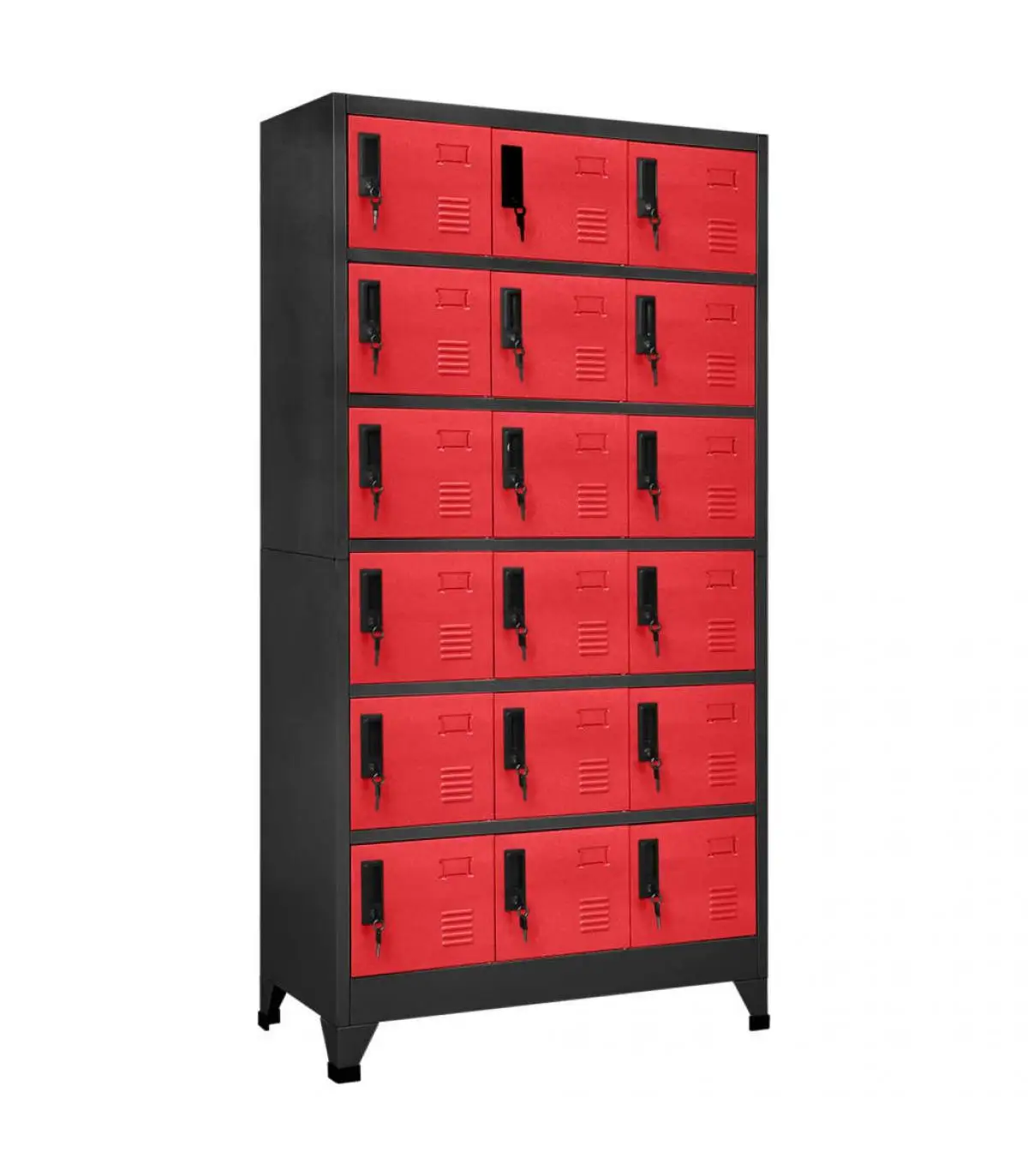 90x40x180 cm red anthracite gray steel storage lockers and cabinets