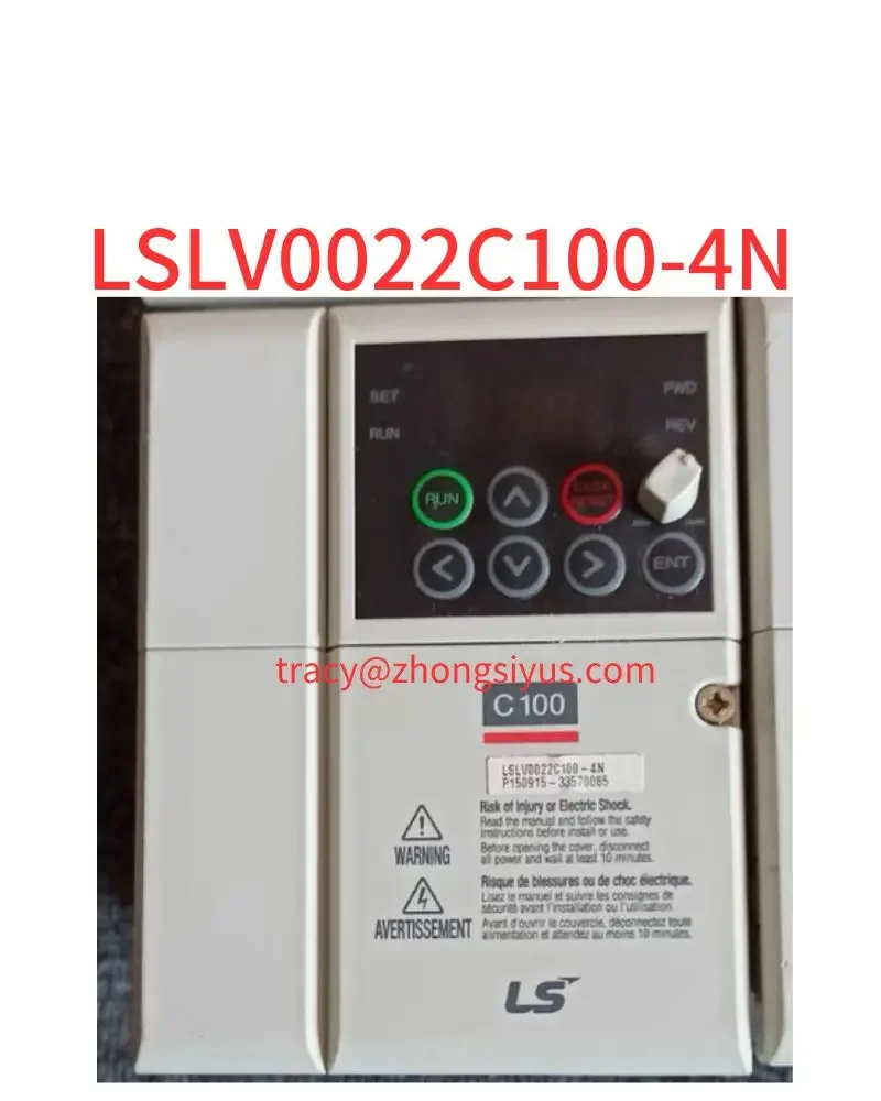 Second-hand inverter, LSLV0022C100-4N, 2.2 kw380v, function package