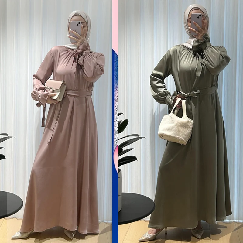 

Abaya Muslim women's clothing Dubai Middle East robe women's clothing dress plus size clothing MU-010