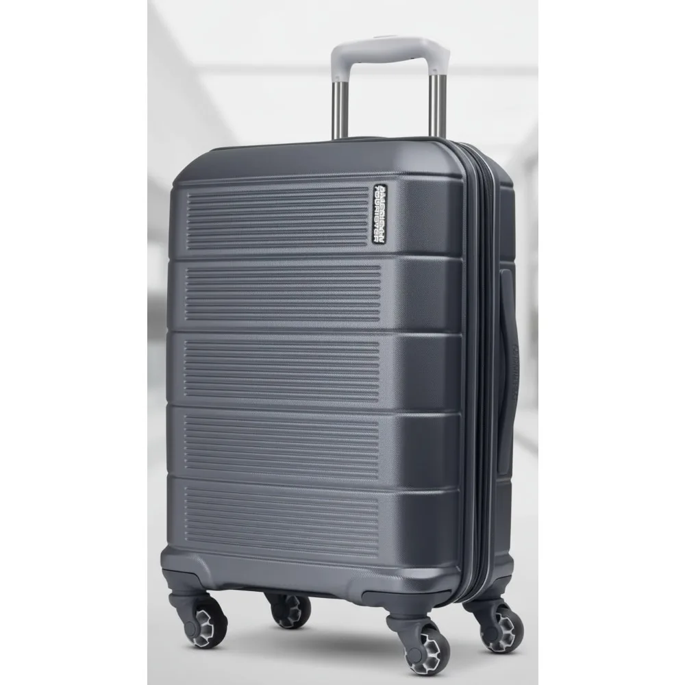 

Expandable Hardside Carry-On Luggage with 360° Spinner Wheels, 20-Inch Lightweight Suitcase for Travelers