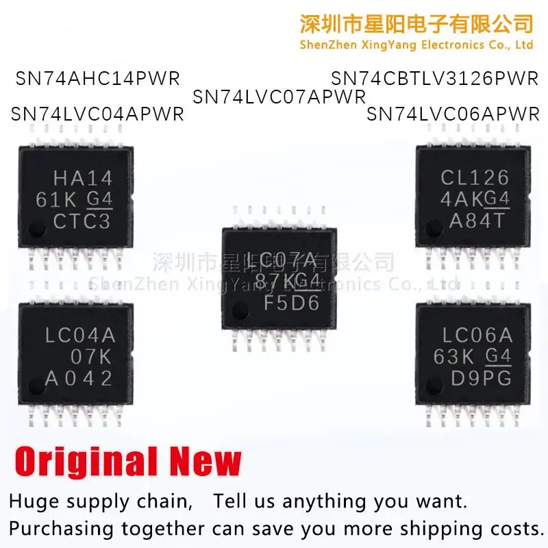 SN74CBTLV3126/SN74AHC14PWR SN74LVC0/SN74LVC07/SN74LVC04APWR