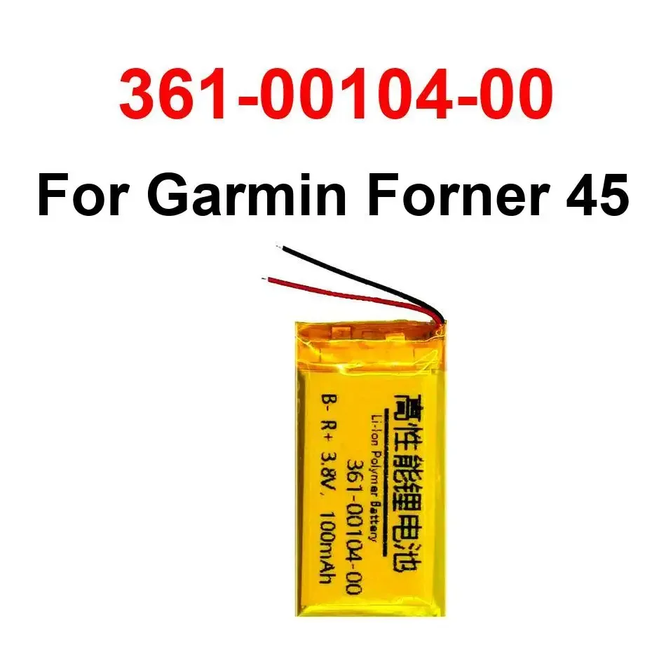 

Аккумулятор для беговых часов для Garmin Forner 45, высокопроизводительный перезаряжаемый 361-00104-00