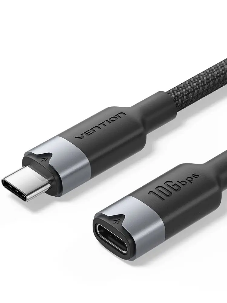 Przedłużacz USB C Vention 10 Gb/s Przedłużacz typu C Thunderbolt 3 do Xiaomi Nintendo Switch Przedłużacz USB-C 3.2 — zdjęcie produktu 7