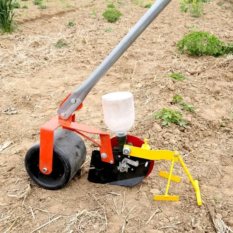 لزراعة الخضروات متعددة الوظائف دليل بذور اللفت الكزبرة الدقة بذارة صغيرة اليد دفع السبانخ الاغتصاب البذارة